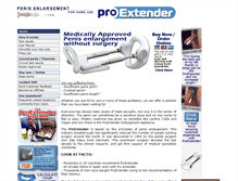 Tablet Screenshot of pro-extender.net